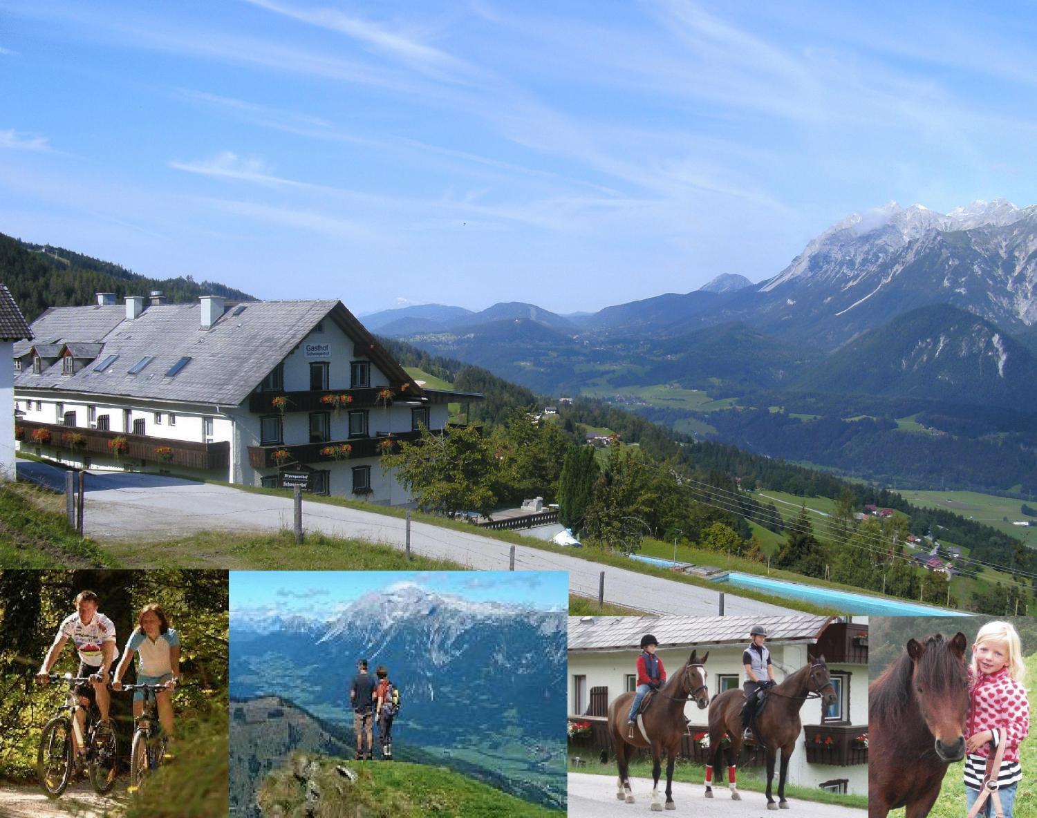 Berggasthof Schwaigerhof Haus im Ennstal Exterior foto